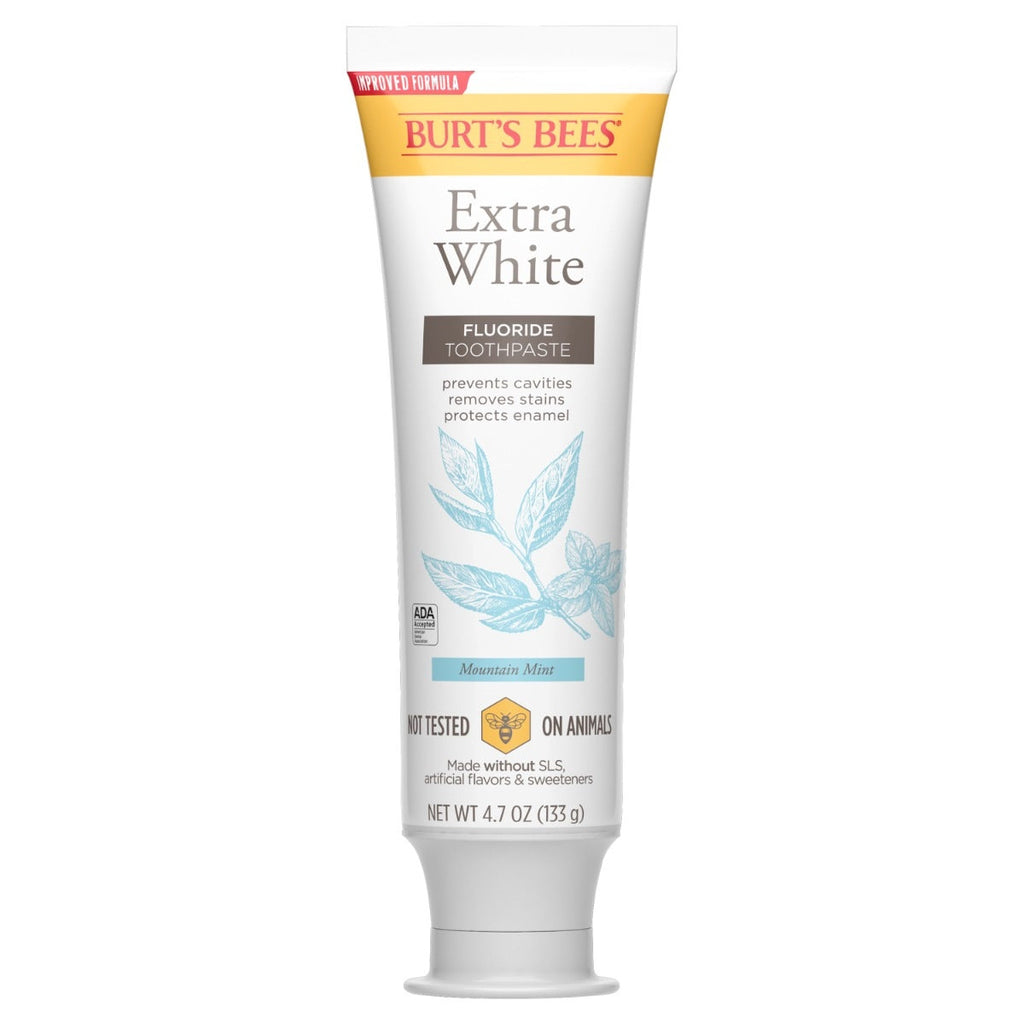 Extra White Fluoride Natural Toothpaste Mountain Mint Y8