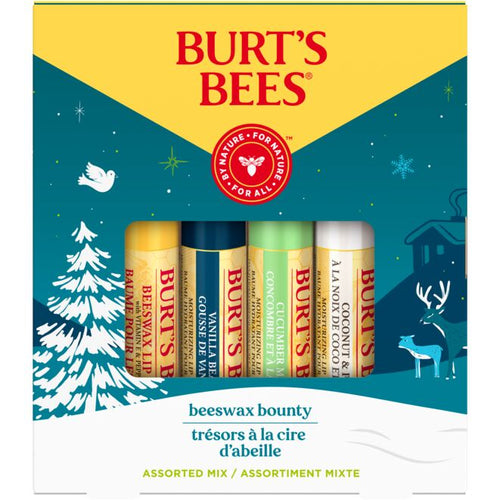 Beeswax Bounty Lip Balm Holiday Gift Set V1