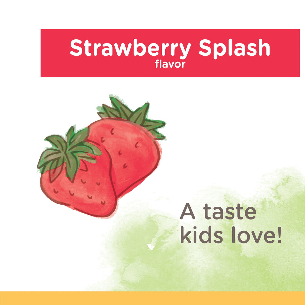 Toothpaste, Natural Flavor, with Fluoride, Strawberry Splash E2