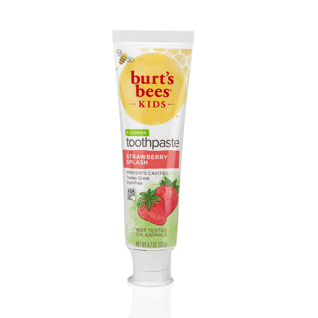 Toothpaste, Natural Flavor, with Fluoride, Strawberry Splash E2