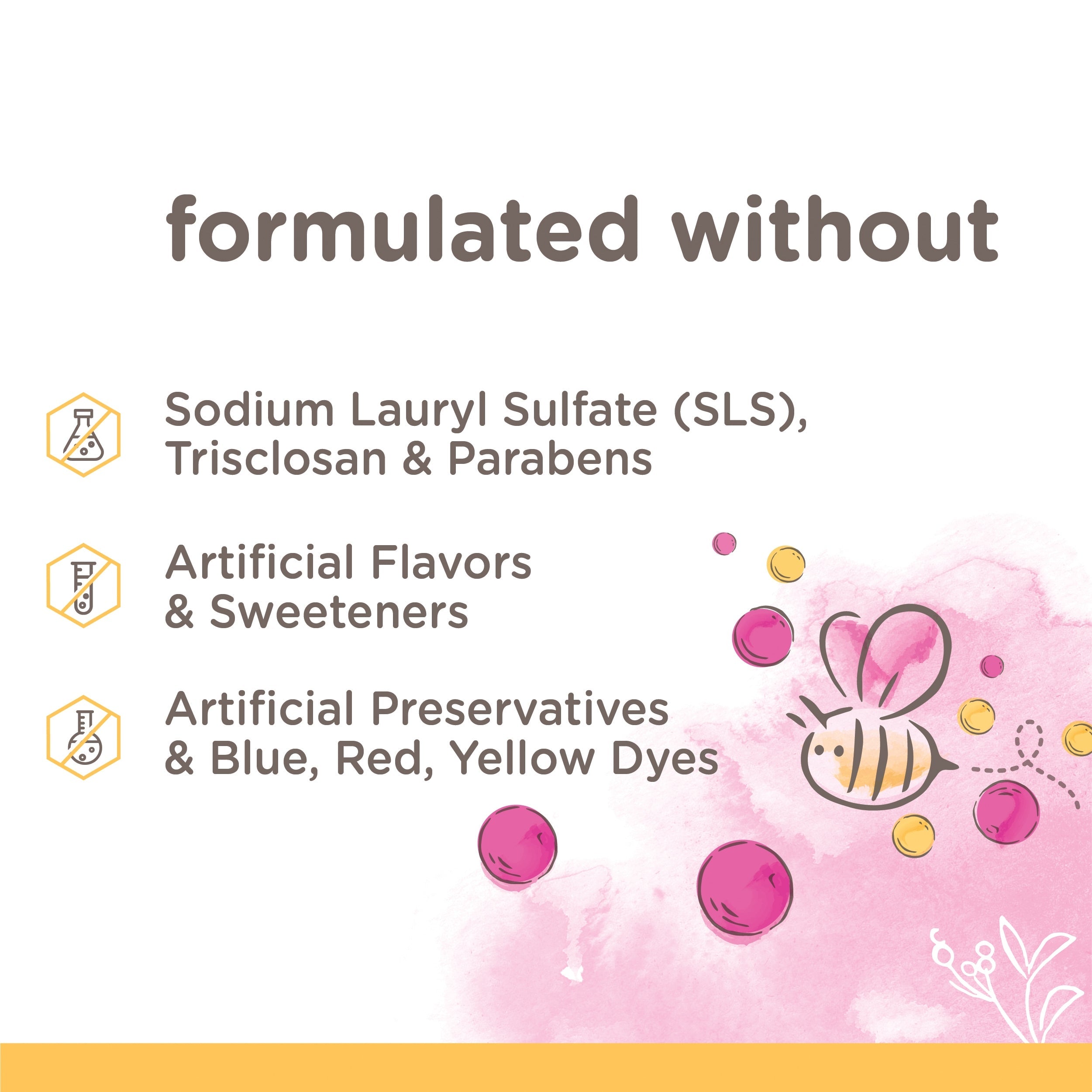 Kids Toothpaste, Natural Flavor, Fluoride Free, Bubble Bee U1