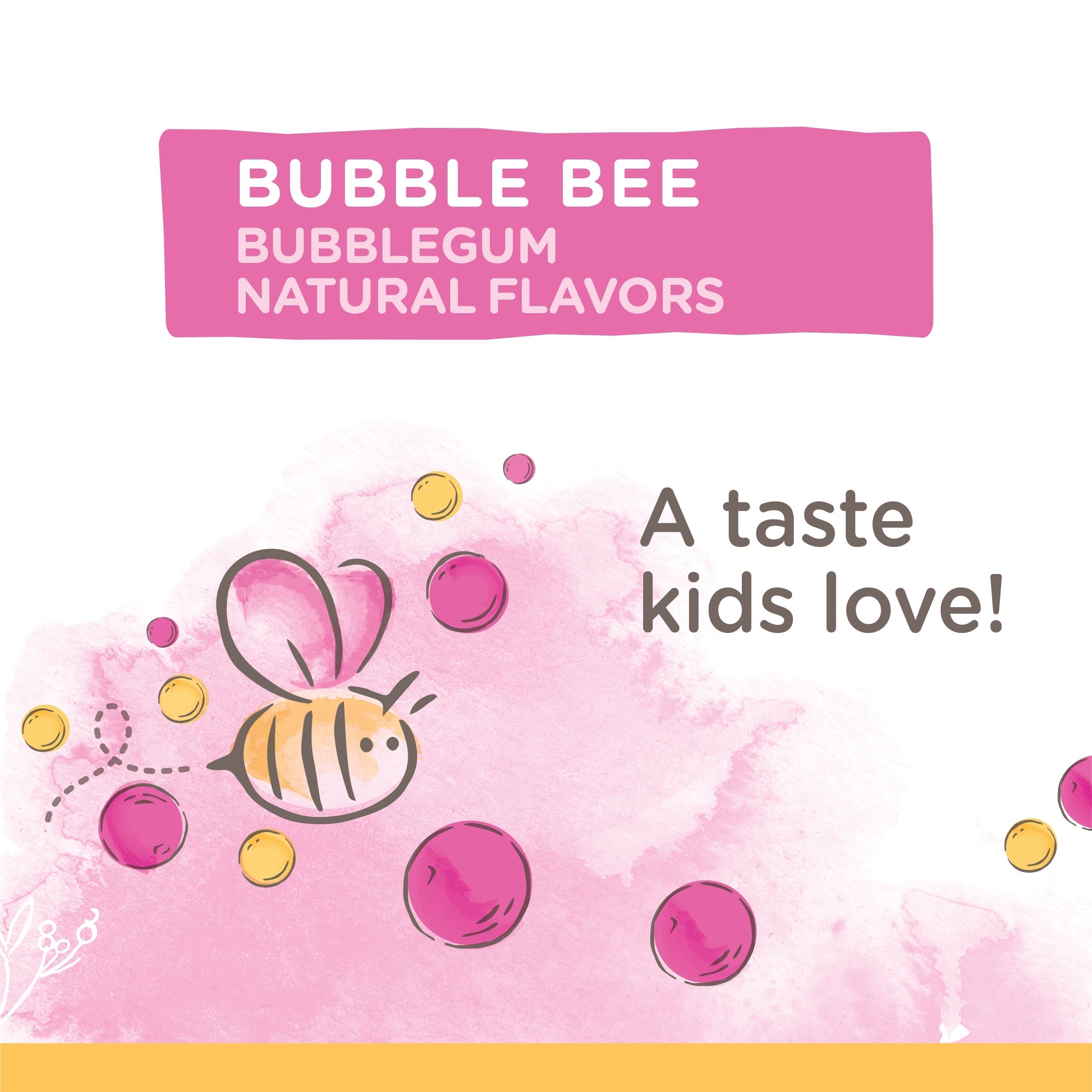 Kids Toothpaste, Natural Flavor, Fluoride Free, Bubble Bee U1
