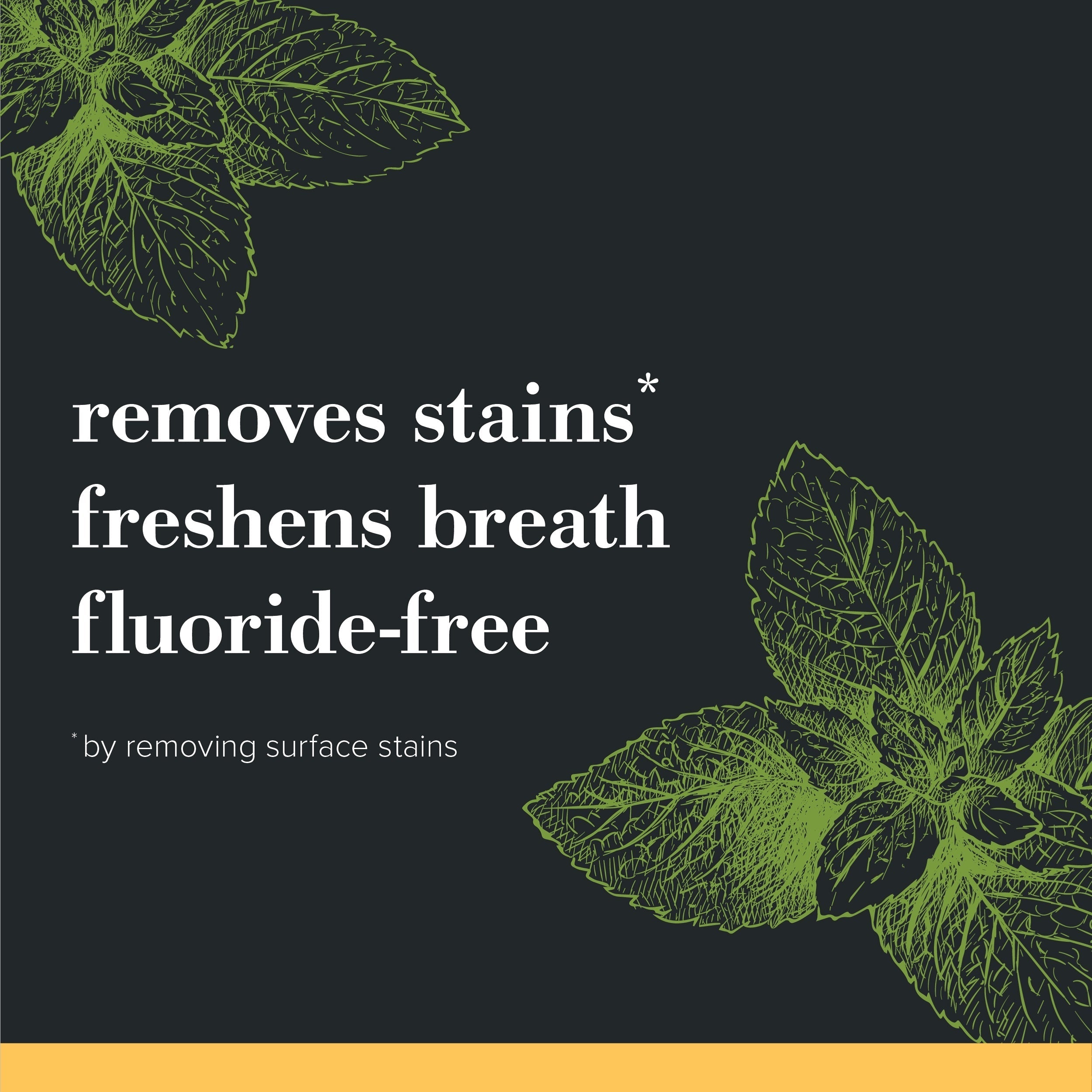 Charcoal + Whitening Zen Peppermint Toothpaste Fluoride-Free S6