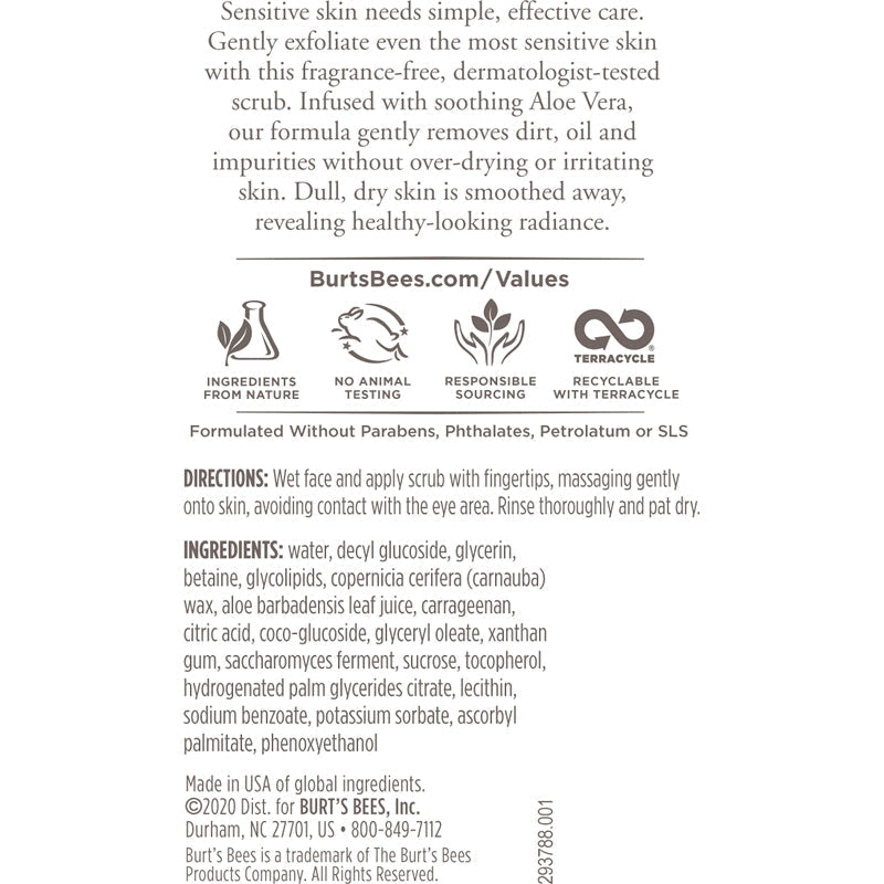Sensitive Solutions Gentle Face Scrub N3