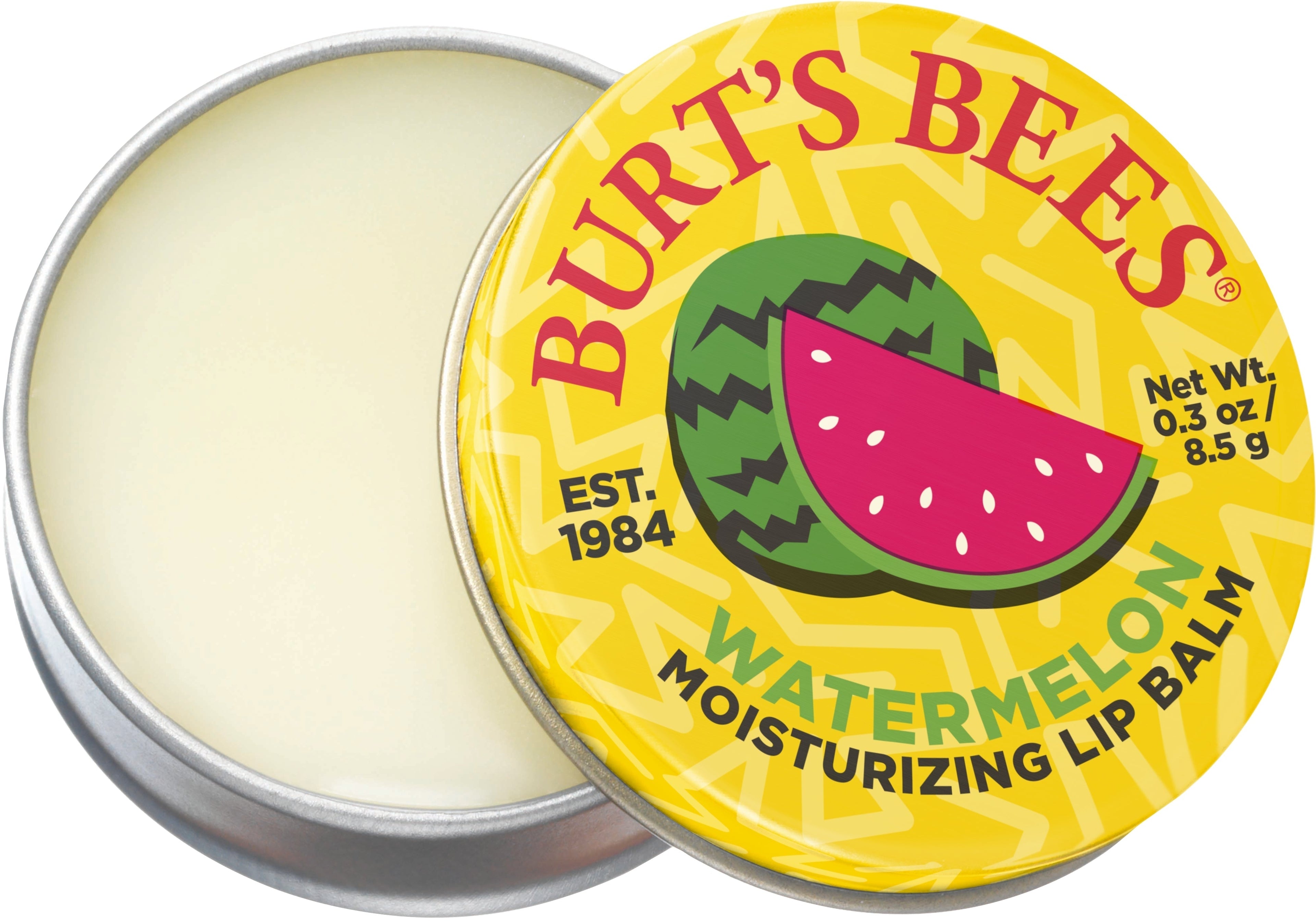 Moisturizing Retro Lip Balm Tin-Watermelon N2