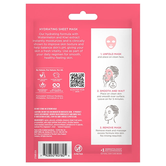 Hydrating Sheet Mask with Watermelon T4