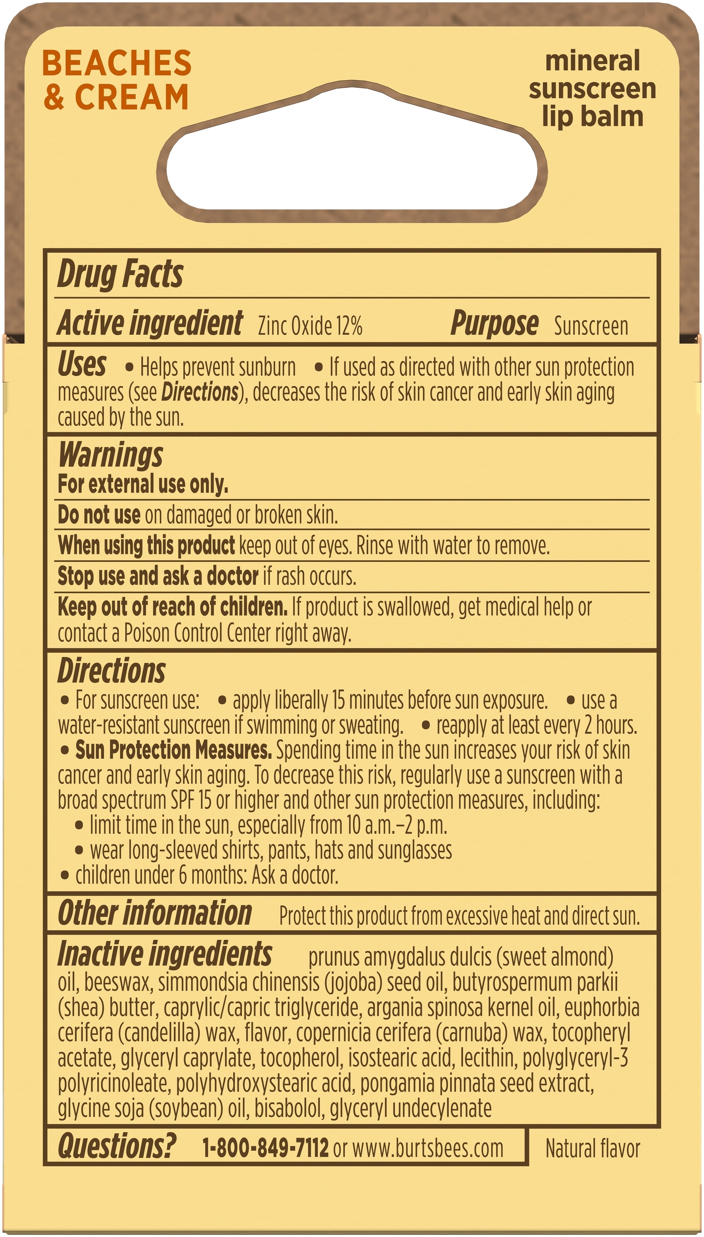 Beaches & Cream SPF 30 Lip Balm O5