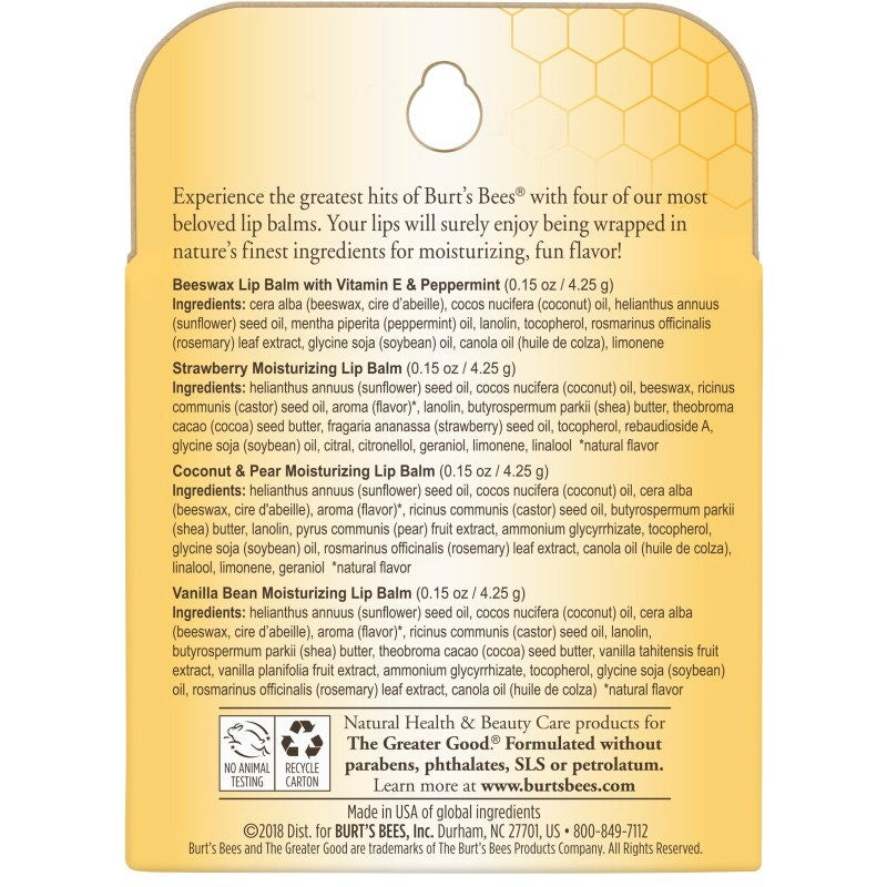 Best of Lip Balm 4-Pack K8