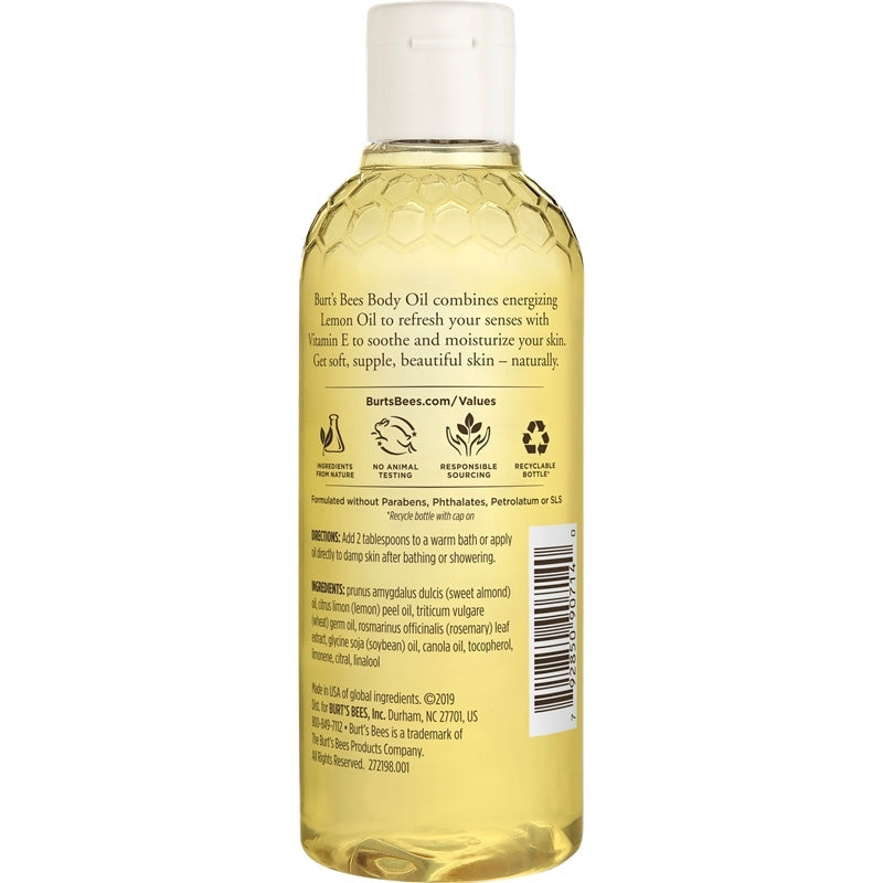 Body Oil - Lemon & Vitamin E P1