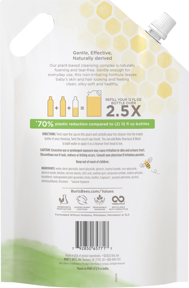 Baby Shampoo & Wash Refill W9
