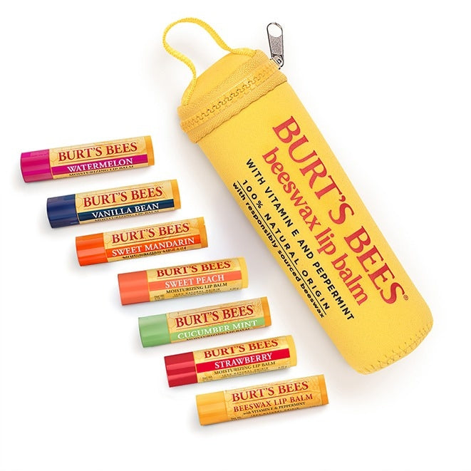 Lip Balm Set with Exclusive Pouch W8