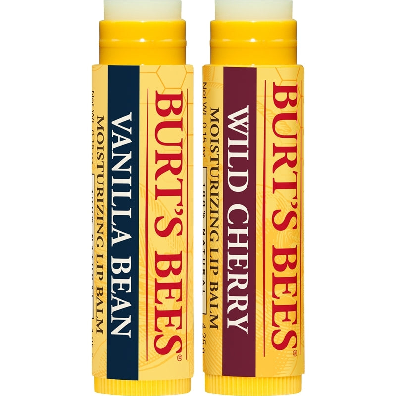 Wild Cherry/Vanilla Bean Lip Balm Twin Pack F7