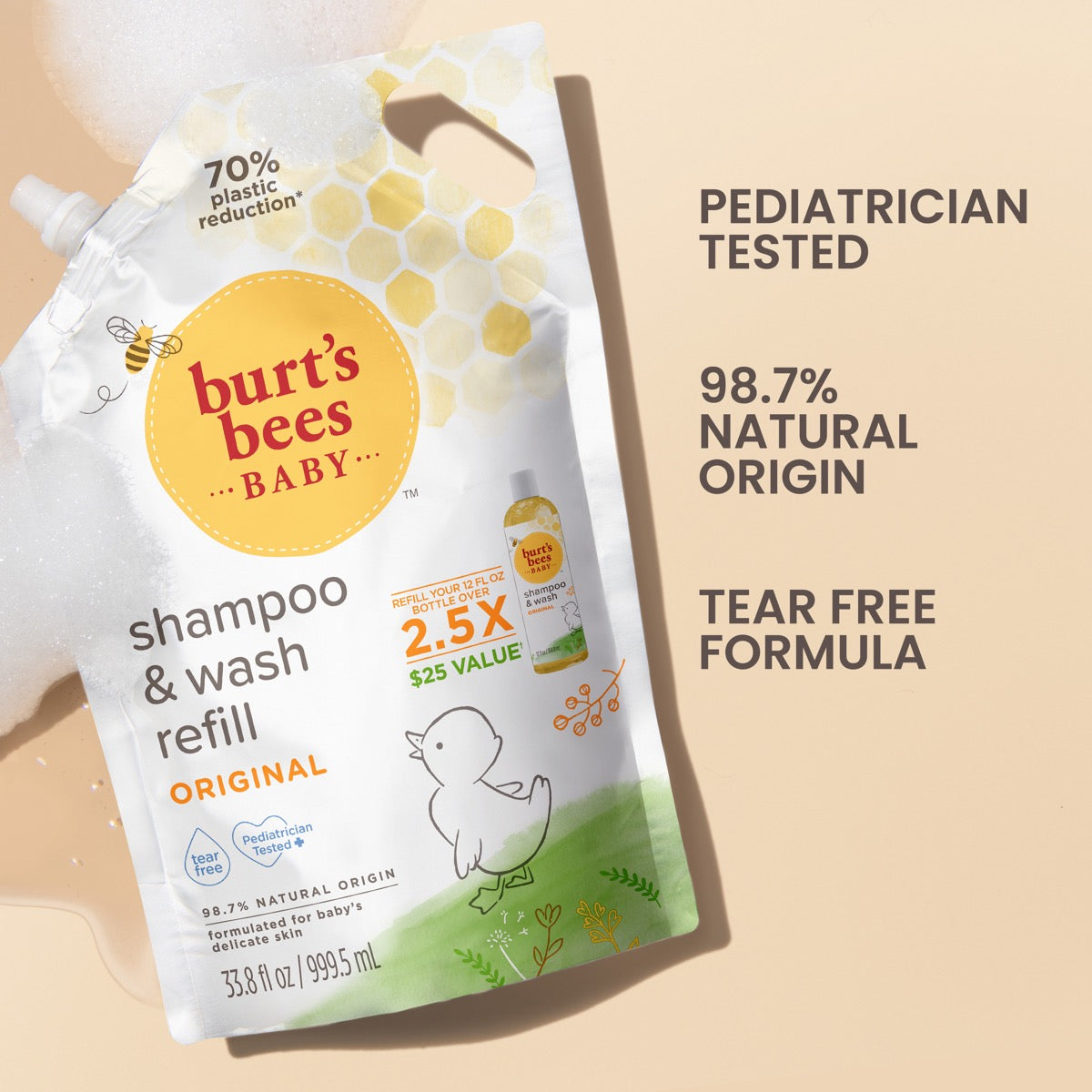 Baby Shampoo & Wash Refill W9