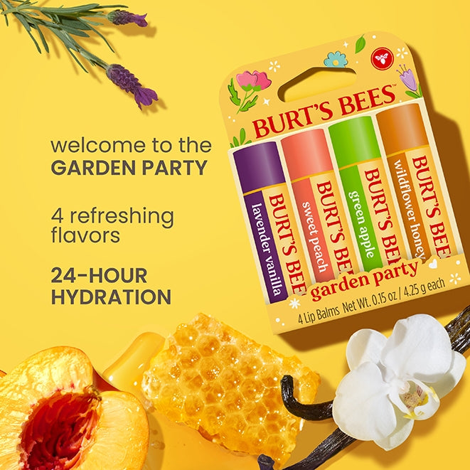 Garden Party Lip Balm 4-Pack D6