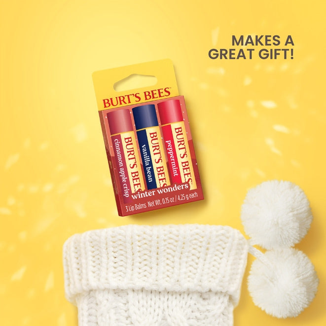 Winter Wonders Moisturizing Lip Balm 3 Pack C6