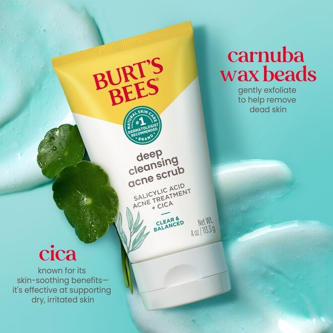 Clear & Balanced Deep Cleansing Acne Scrub with Salicylic Acid K9