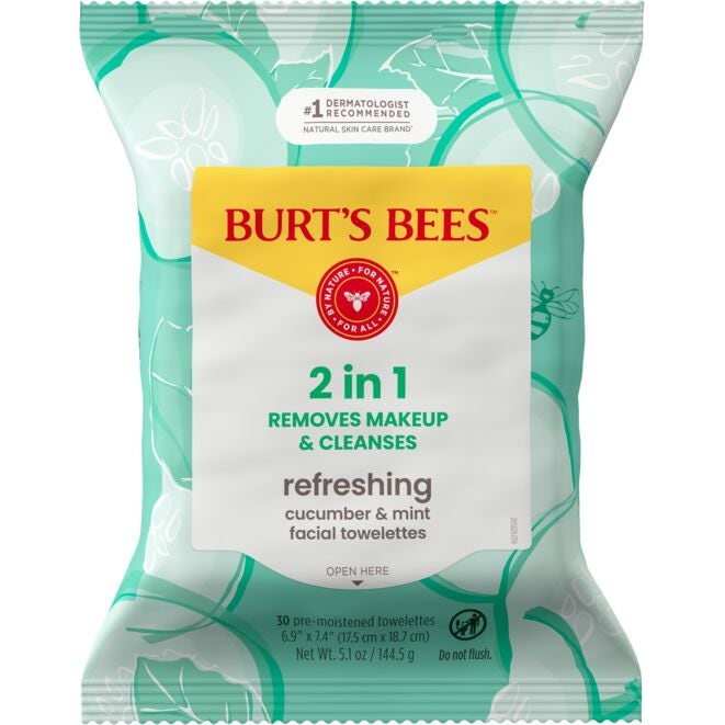 Facial Cleansing Towelettes with Cucumber & Mint F5