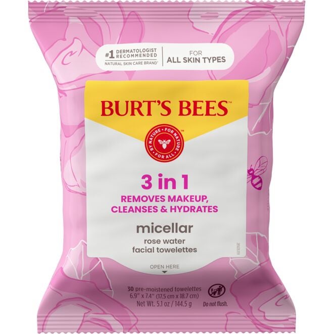 Micellar Makeup Removing Towelettes with Rose Water O0