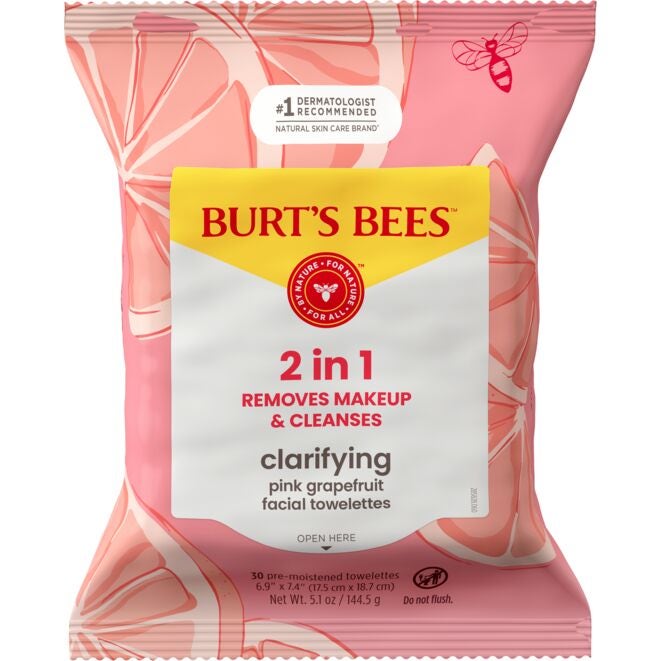Facial Cleansing Towelettes with Pink Grapefruit Q1