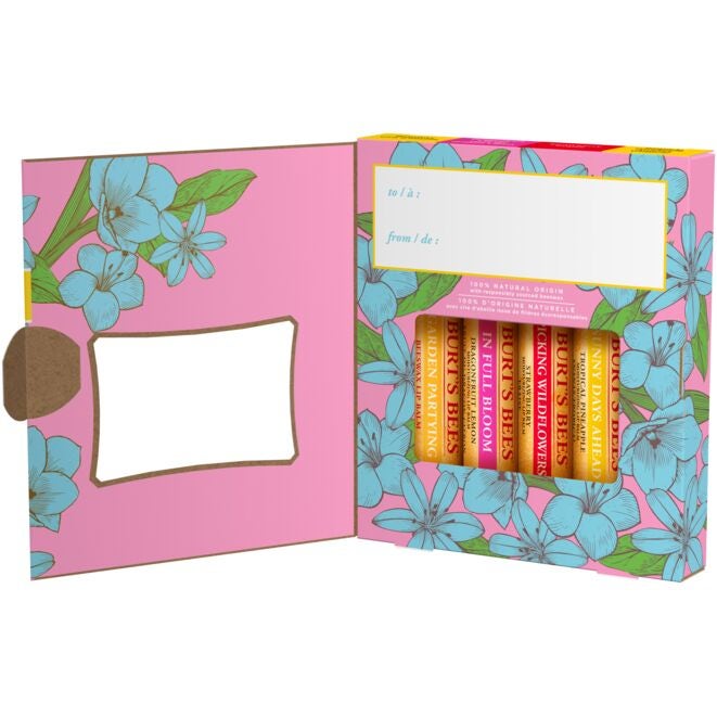 In Full Bloom Assorted Lip Balm Gift Set O2