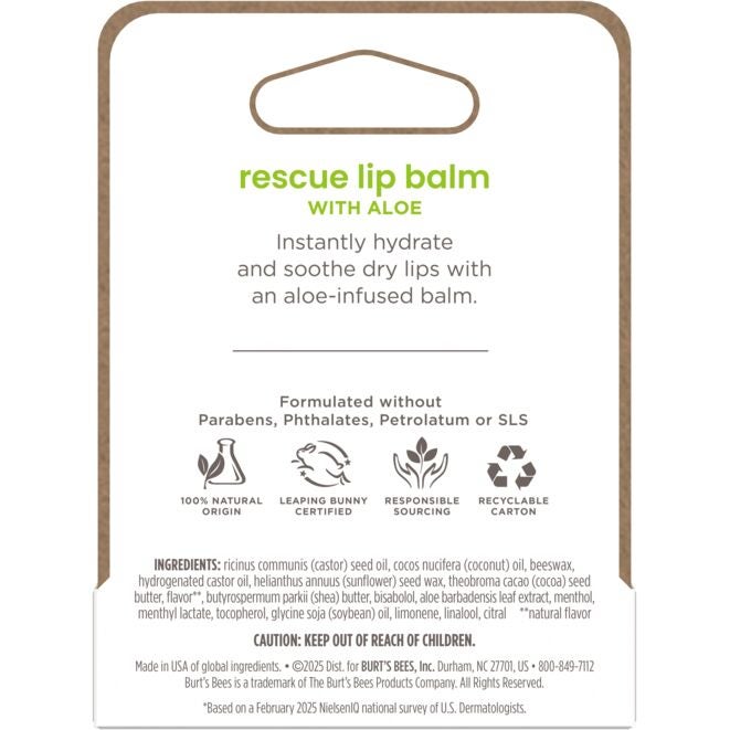 Rescue Lip Balm with Aloe O7