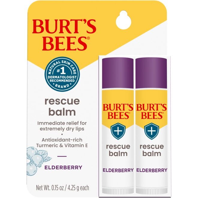 Rescue Elderberry Lip Balm Twin Pack K2