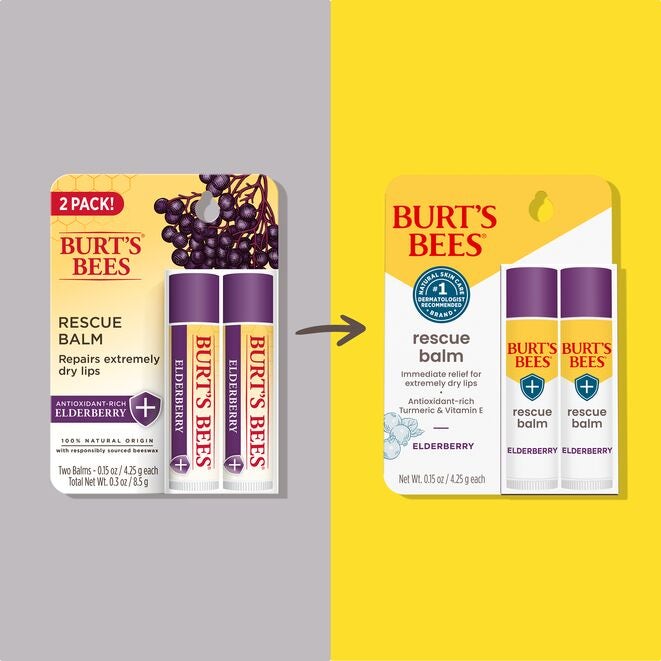Rescue Elderberry Lip Balm Twin Pack K2