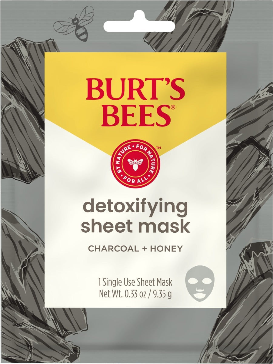 Detoxifying Charcoal Sheet Mask with Honey O8
