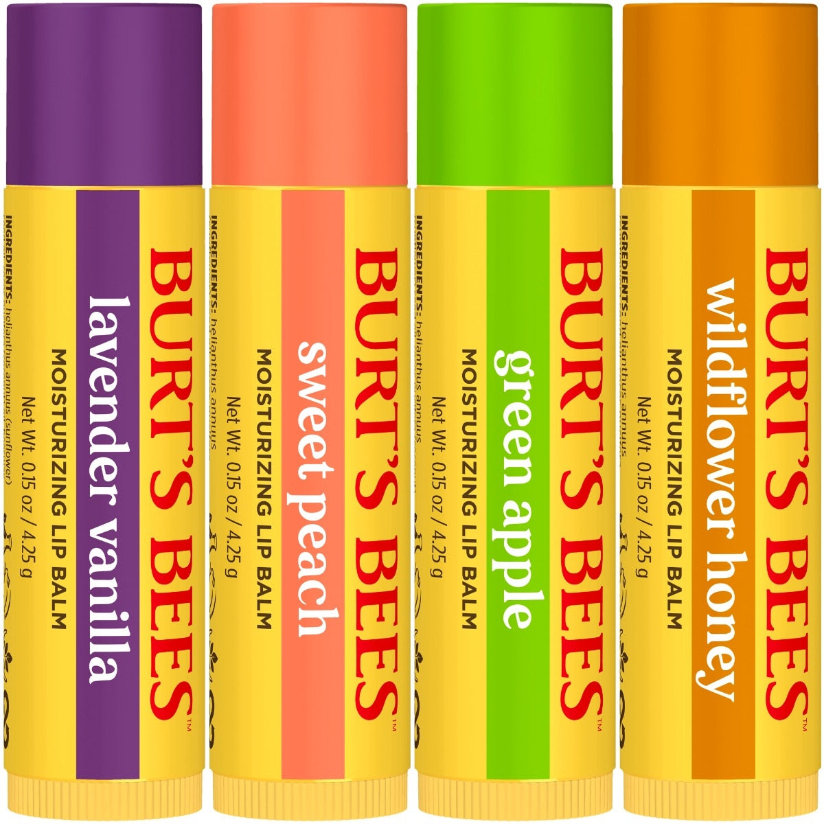Garden Party Lip Balm 4-Pack D6