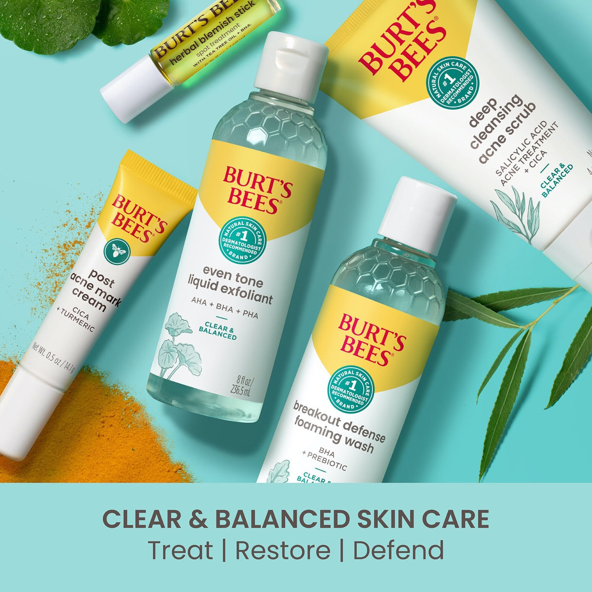 Clear & Balanced Breakout Defense Foaming Wash Z9