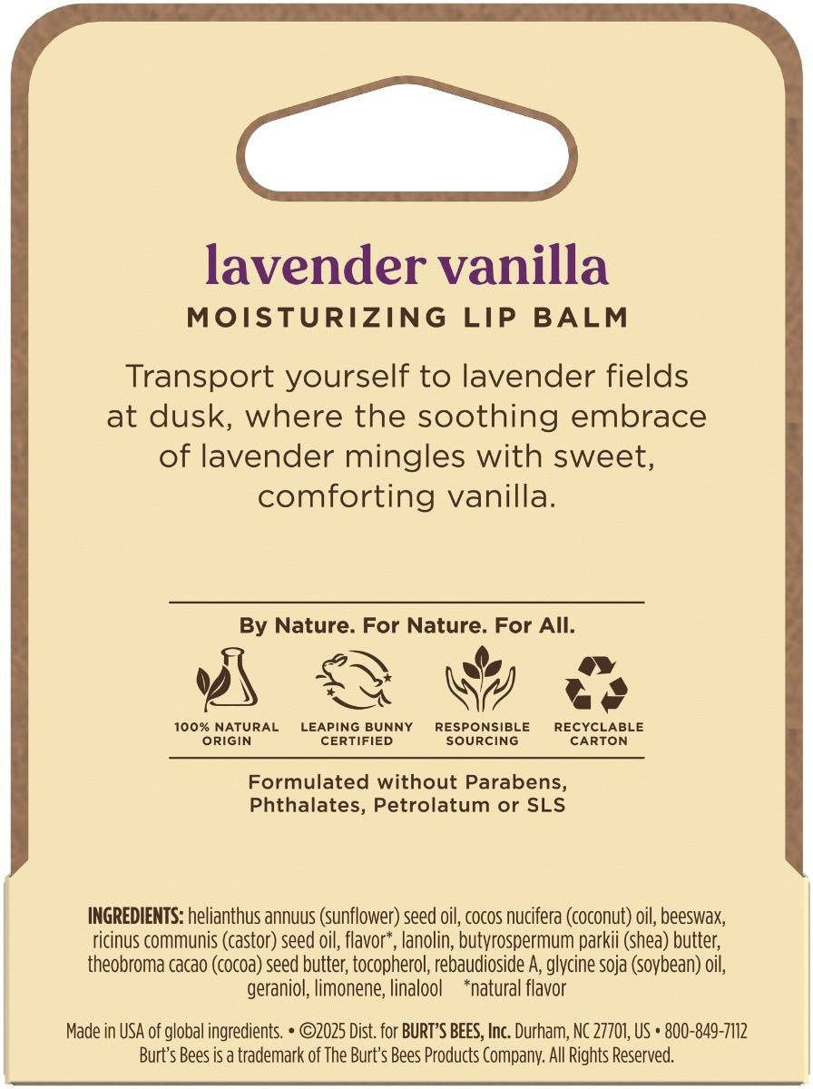 Lavender Vanilla Lip Balm K1