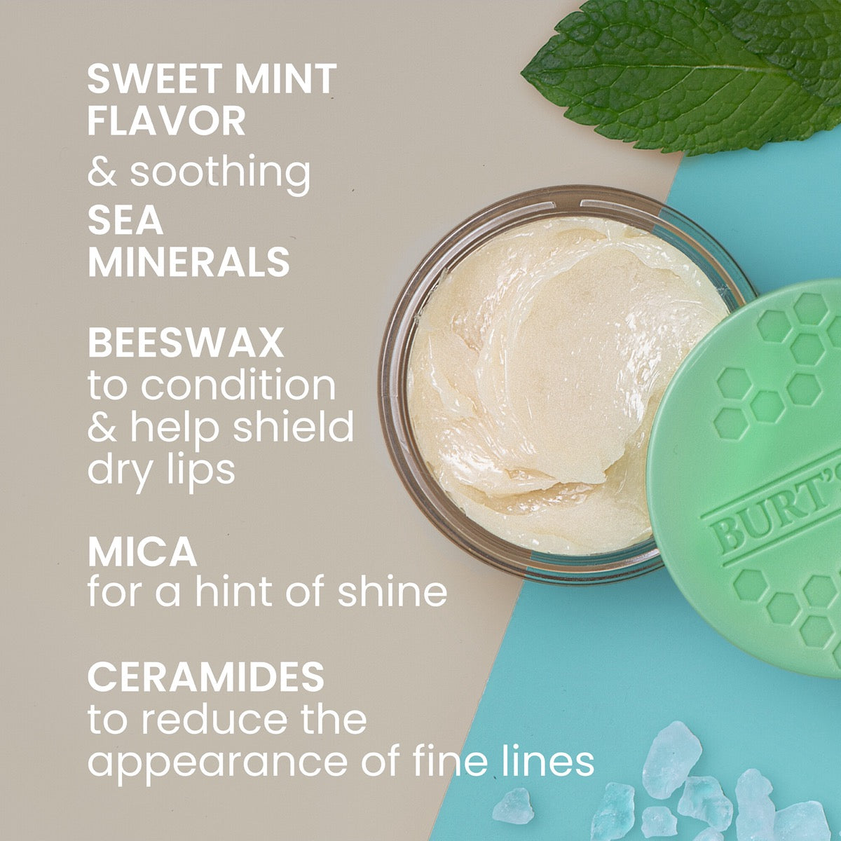 Sweet Mint Lip Treatment with Sea Minerals H3