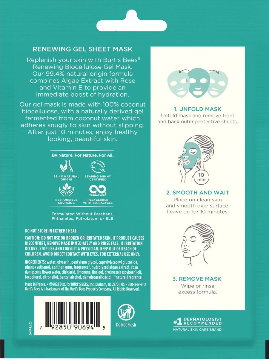 Renewing Biocellulose Gel Face Mask G9