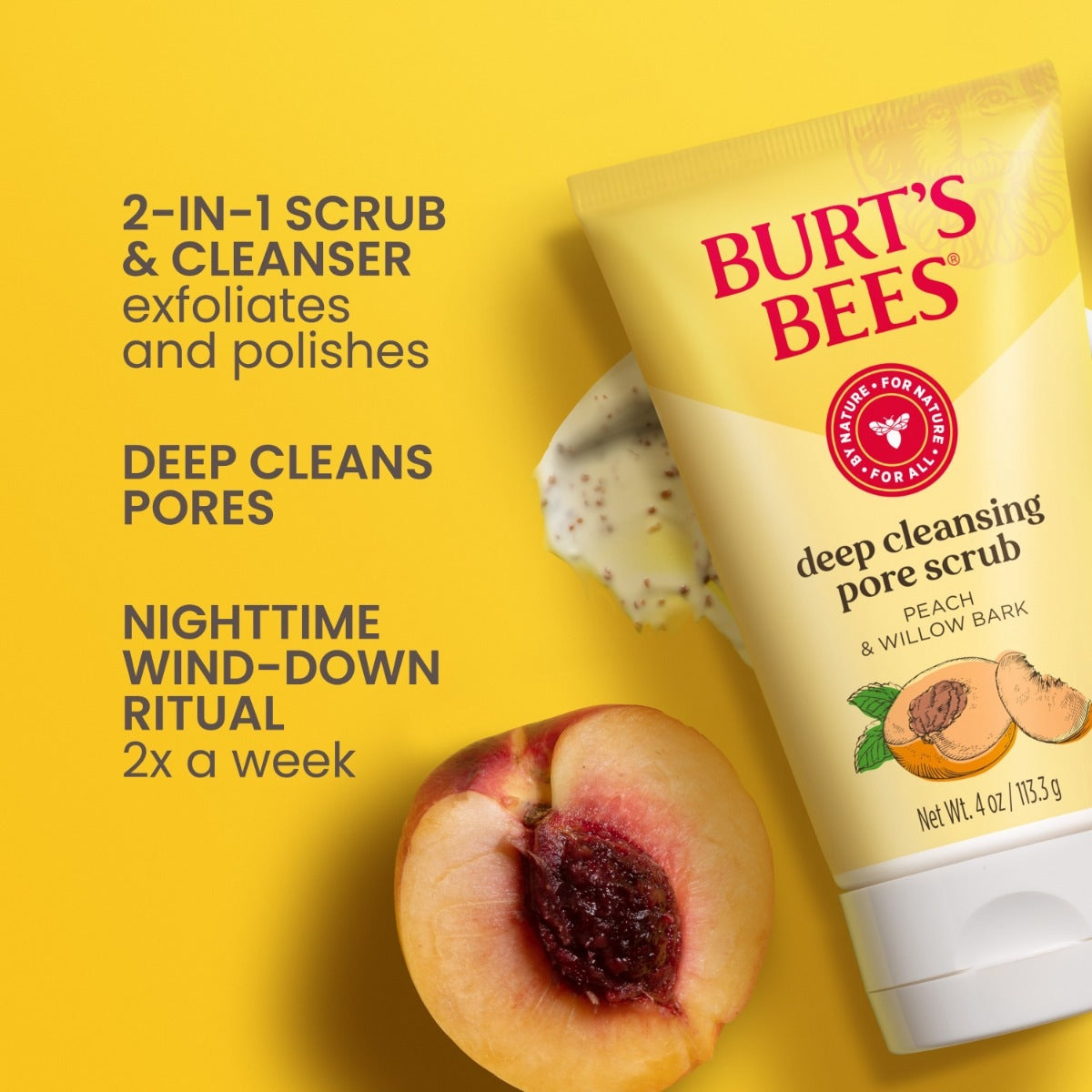 Peach & Willow Bark Deep Pore Scrub Y8