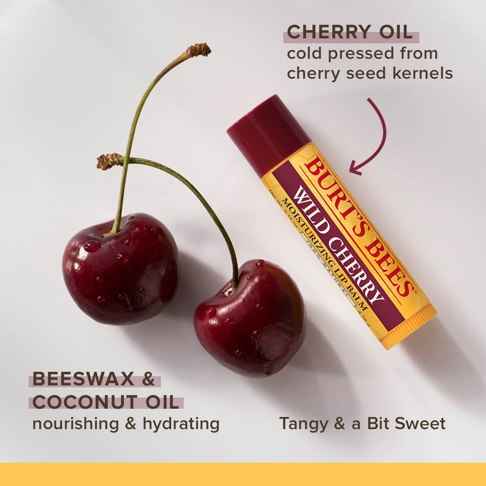 Wild Cherry/Vanilla Bean Lip Balm Twin Pack F7