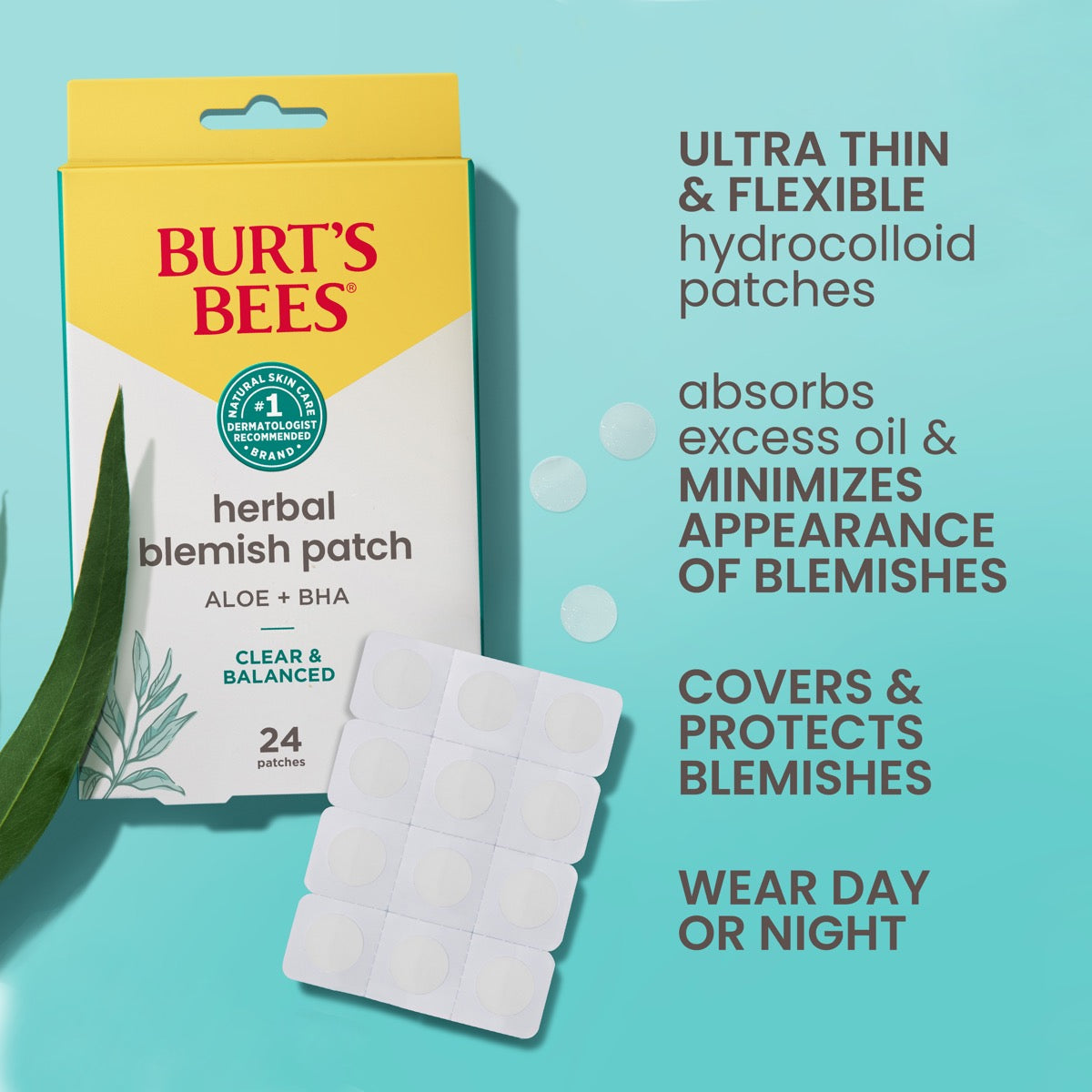 Clear & Balanced Herbal Blemish Patches E9